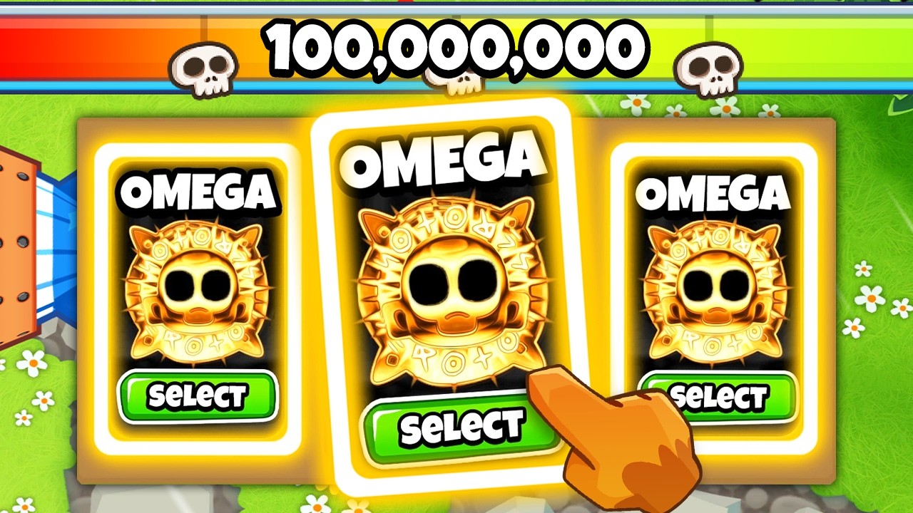 OMEGA UPGRADE vs 100,000,000HP BOSS MOAB!