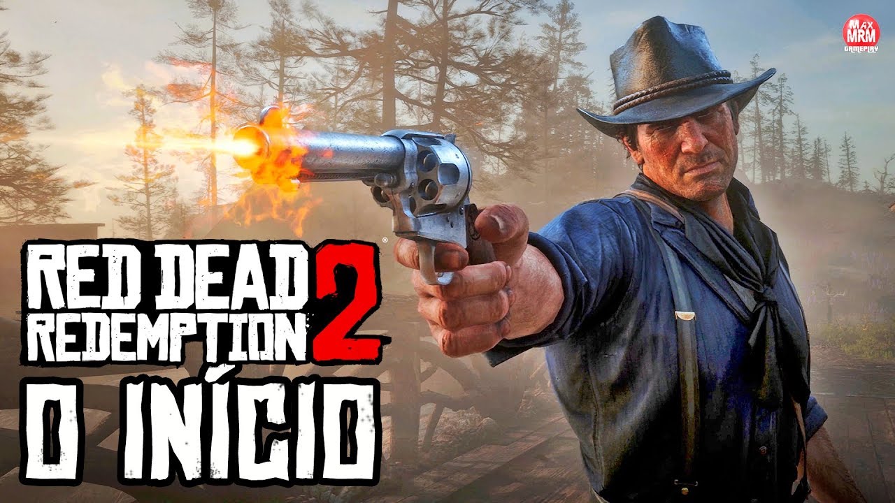 RED DEAD REDEMPTION 2 - O INÍCIO DE GAMEPLAY EM PORTUGUÊS || PS4 Pro