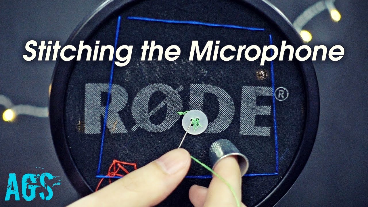 Stitching The Microphone (ASMR)(AGS)