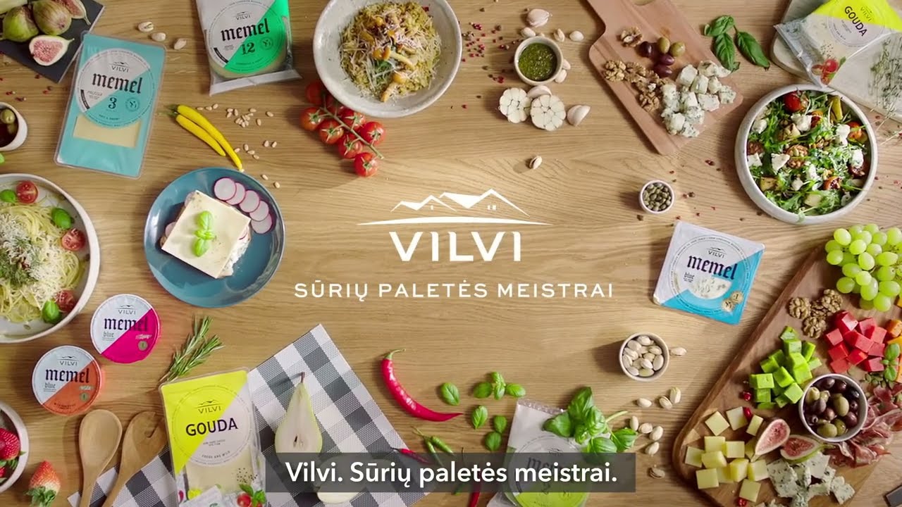 VILVI. Sūrių paletės meistrai