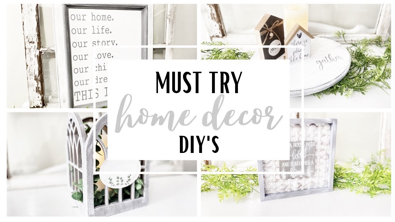 * MUST TRY * HOME DECOR DIYS | FARMHOUSE HOME DECOR DIYS | FARMHOUSE DIYS | *NEW* HOME DECOR DIYS