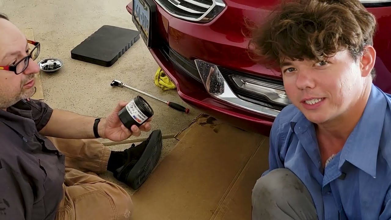 This doordash car did 17000 miles on this oil change