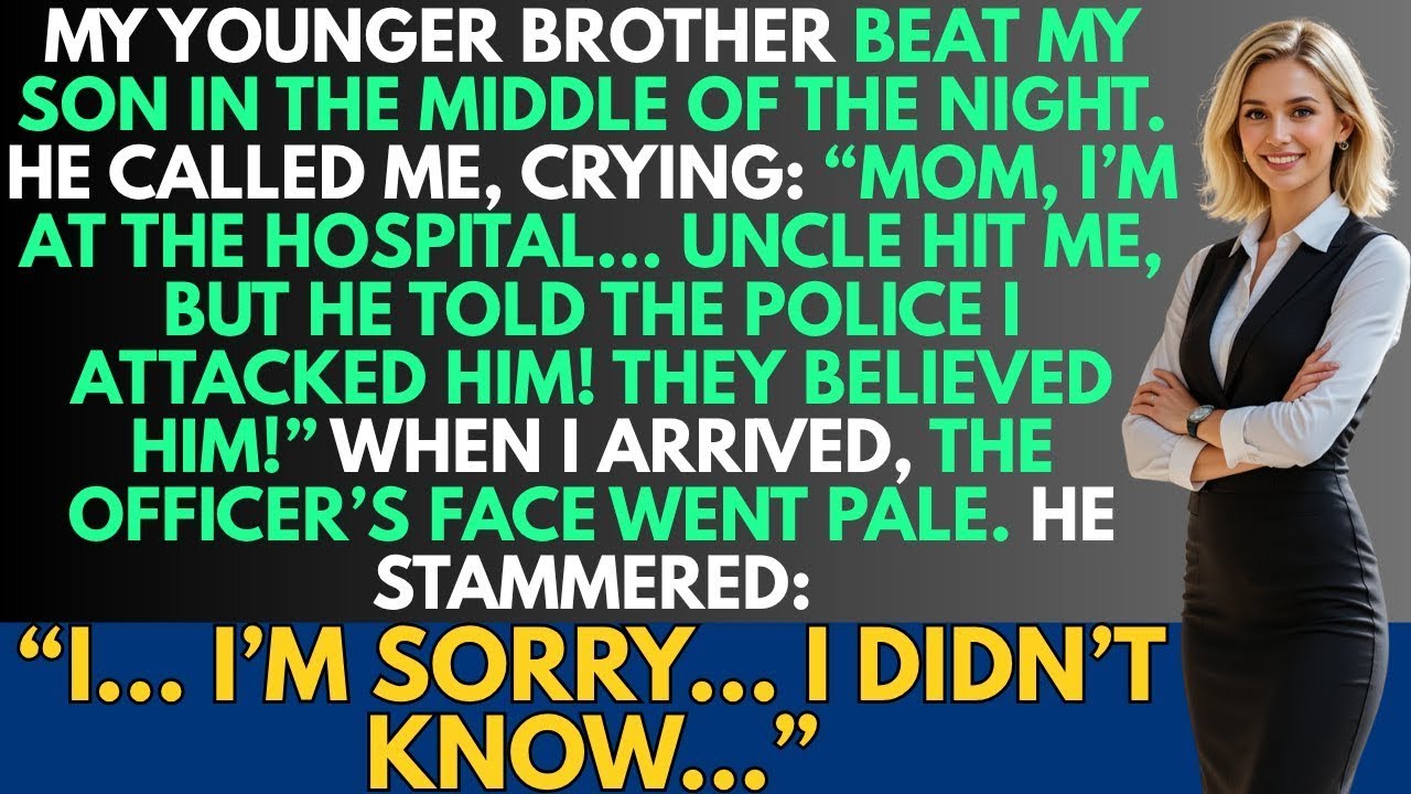 My Brother Beat My Son at Midnight. He Called Me Crying — What Followed Left Everyone Stunned