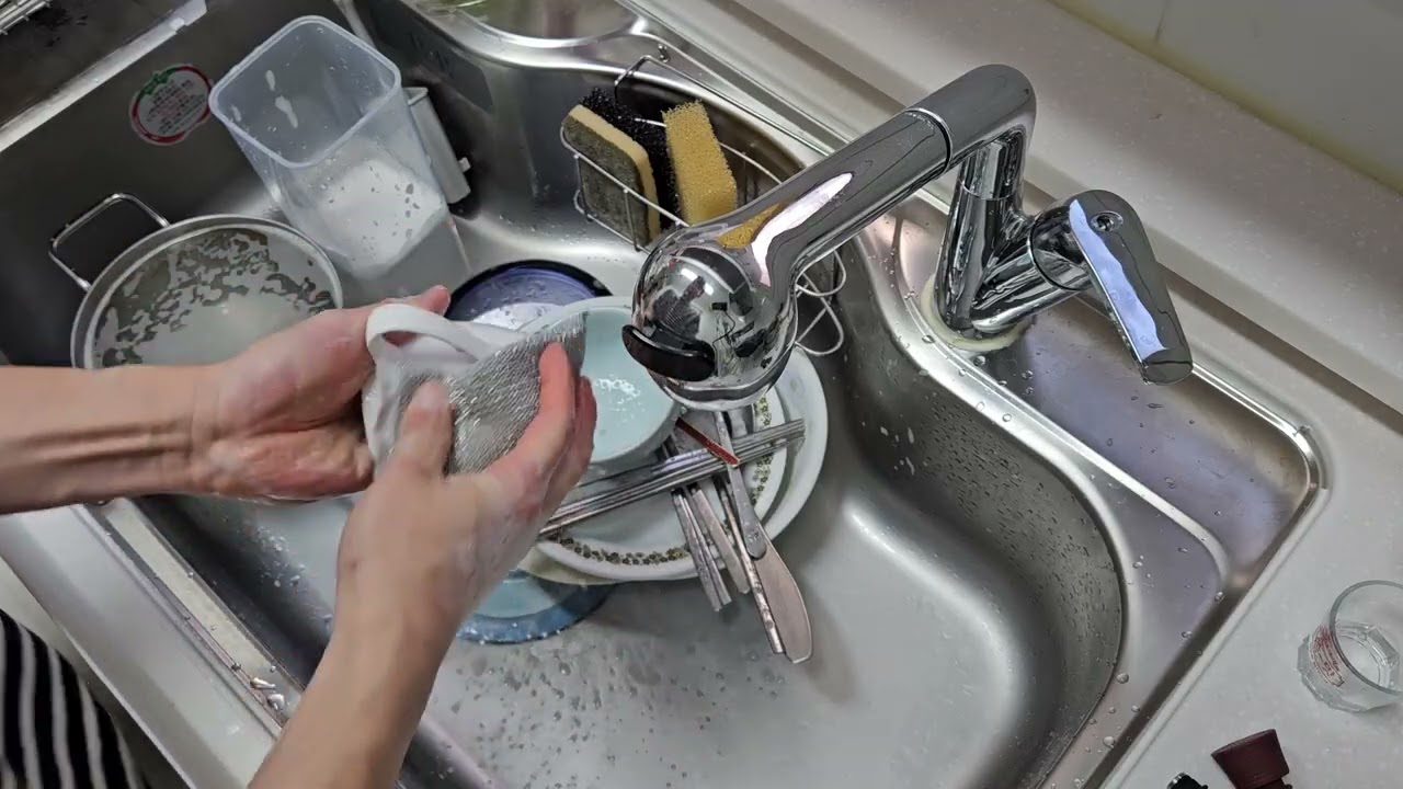 2025년 12월 12일 (금) 설거지  ( Washing dishes )  #asmr