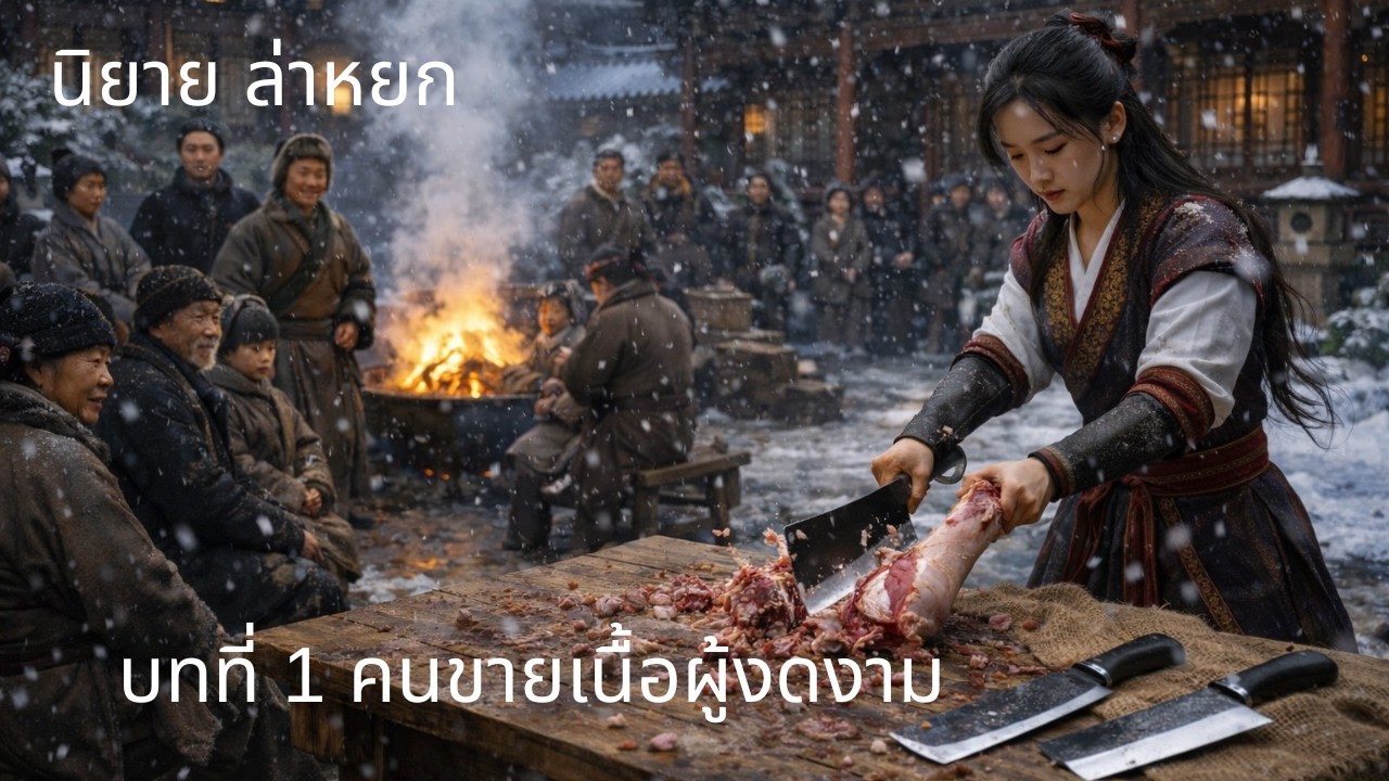 นิยาย ล่าหยก บทที่ 1 คนขายเนื้อผู้งดงาม