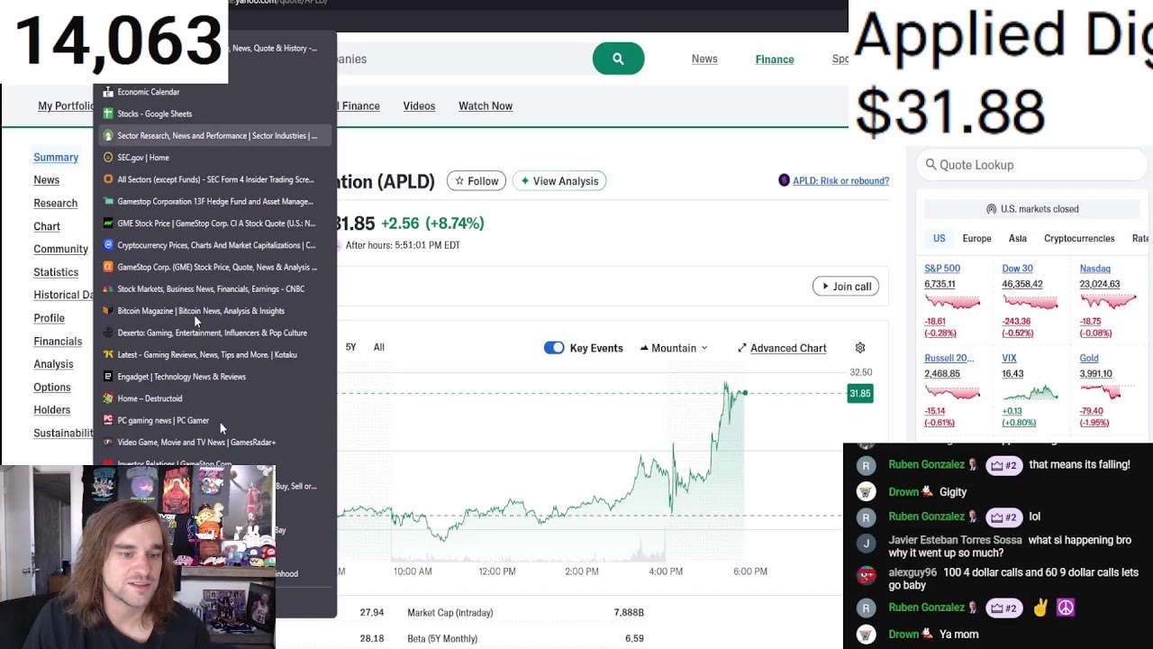 $APLD APPLIED DIGITAL STOCK EARNINGS CALL LIVE $LEVI LEVI STRAUSS | $GME $GMEWS GAMESTOP STOCK LIVE