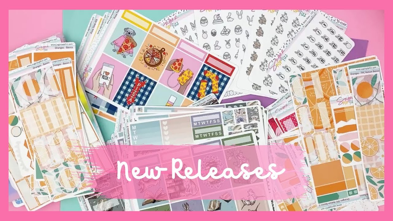 NEW RELEASES || 2 new weekly collections + new doodles + NEW basics kits || Sugar Pop Fizz
