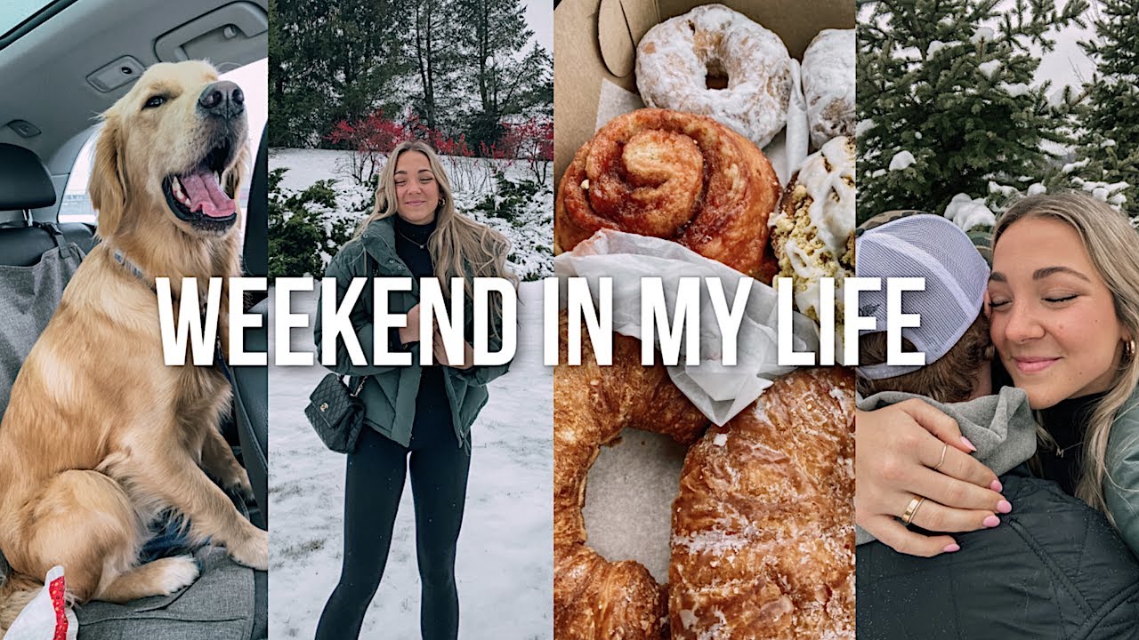 weekend vlog: day off at home with max, lots of driving + a lil haul !
