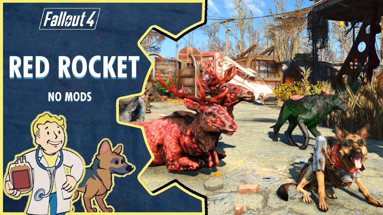 Fallout 4 - Red Rocket Refuge Build (No Mods)