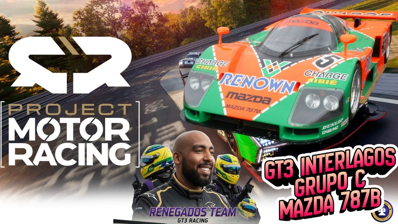 Project Motor Racing - PS5 PRO - GT3 INTERLAGOS - GRUPO C MAZDA 787B