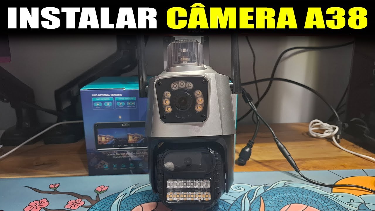 COMO INSTALAR CÂMERA DE SEGURANÇA A38 NO APLICATIVO ICSEE