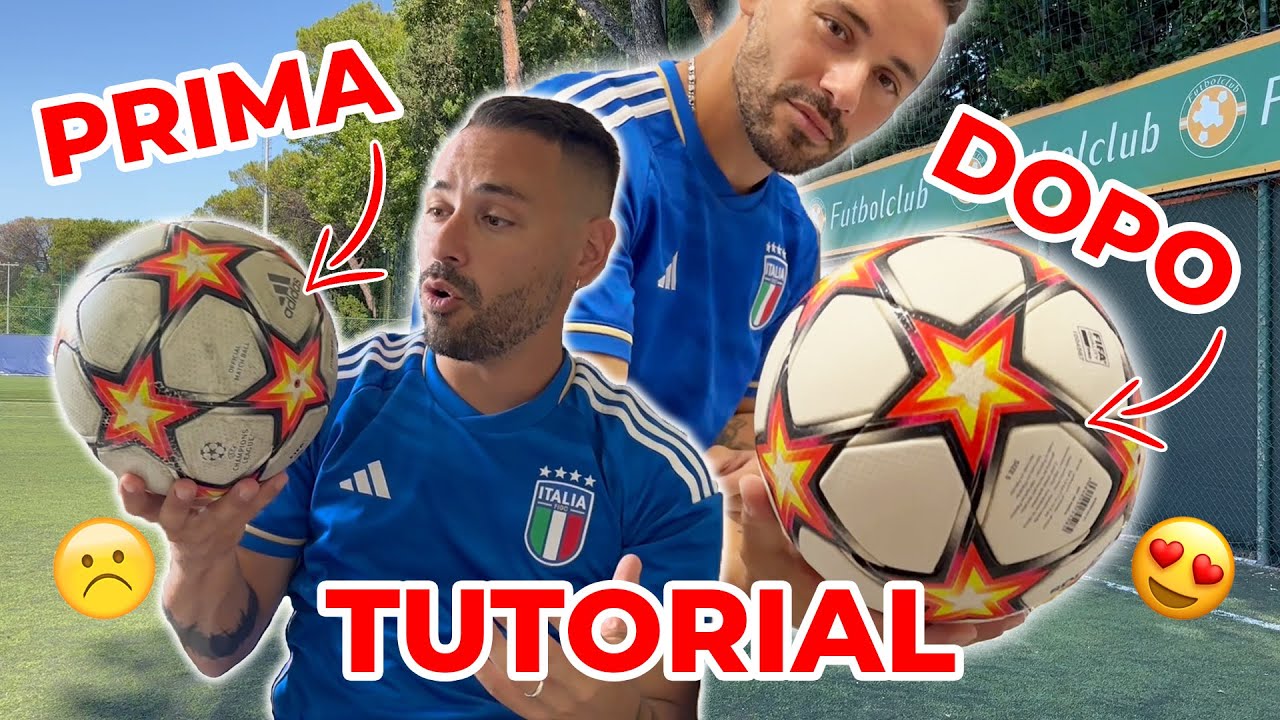 PALLONE SEMPRE PULITO ⚽🚿 IL TUTORIAL del BOSS