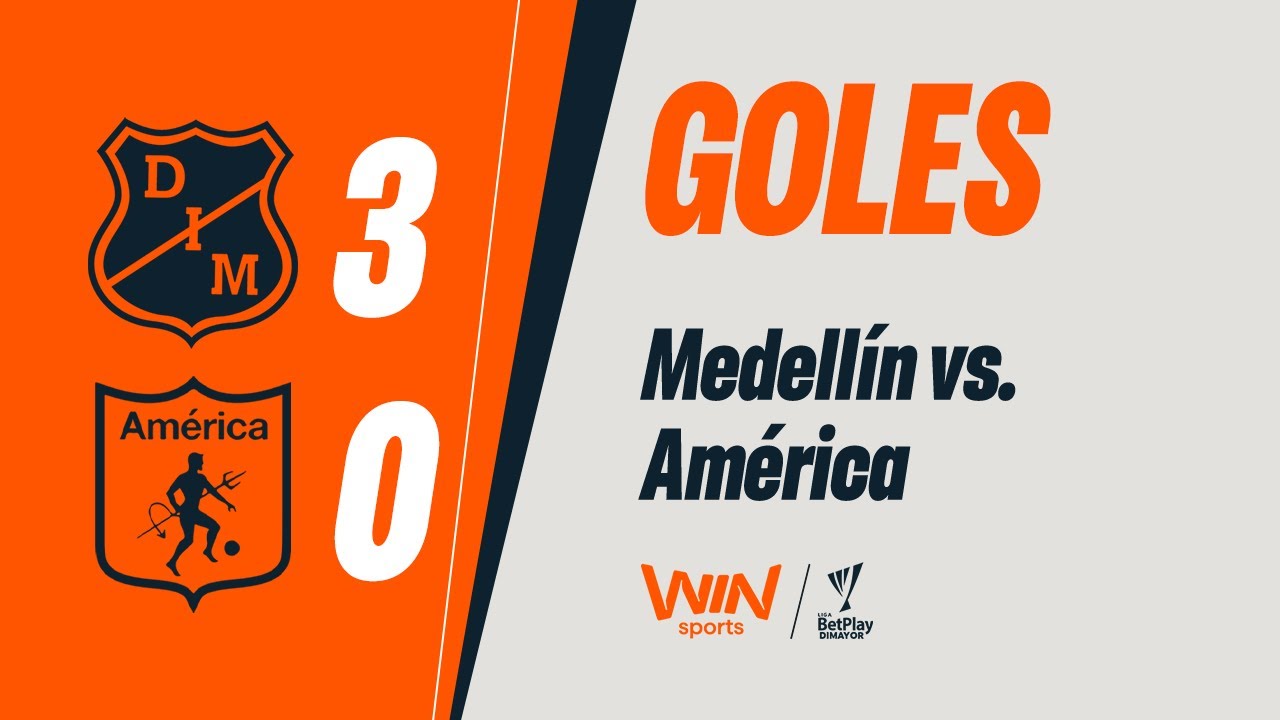 Medellín vs. América (goles) | Liga BetPlay Dimayor 2025-2 | Fecha 20