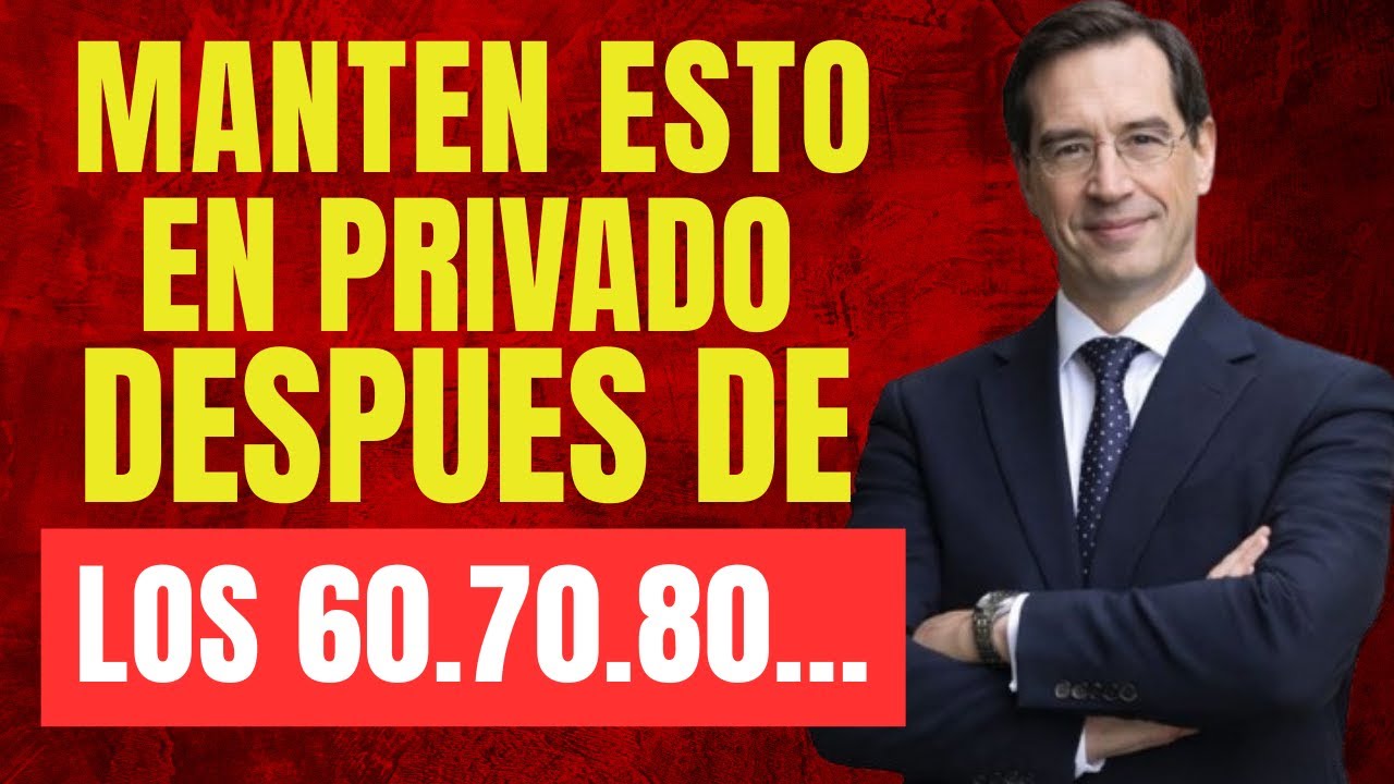 6 Cosas que No Debes Decir NUNCA a Nadie en la Vejez (Preserva tu Paz) | Mario Alonso Puig