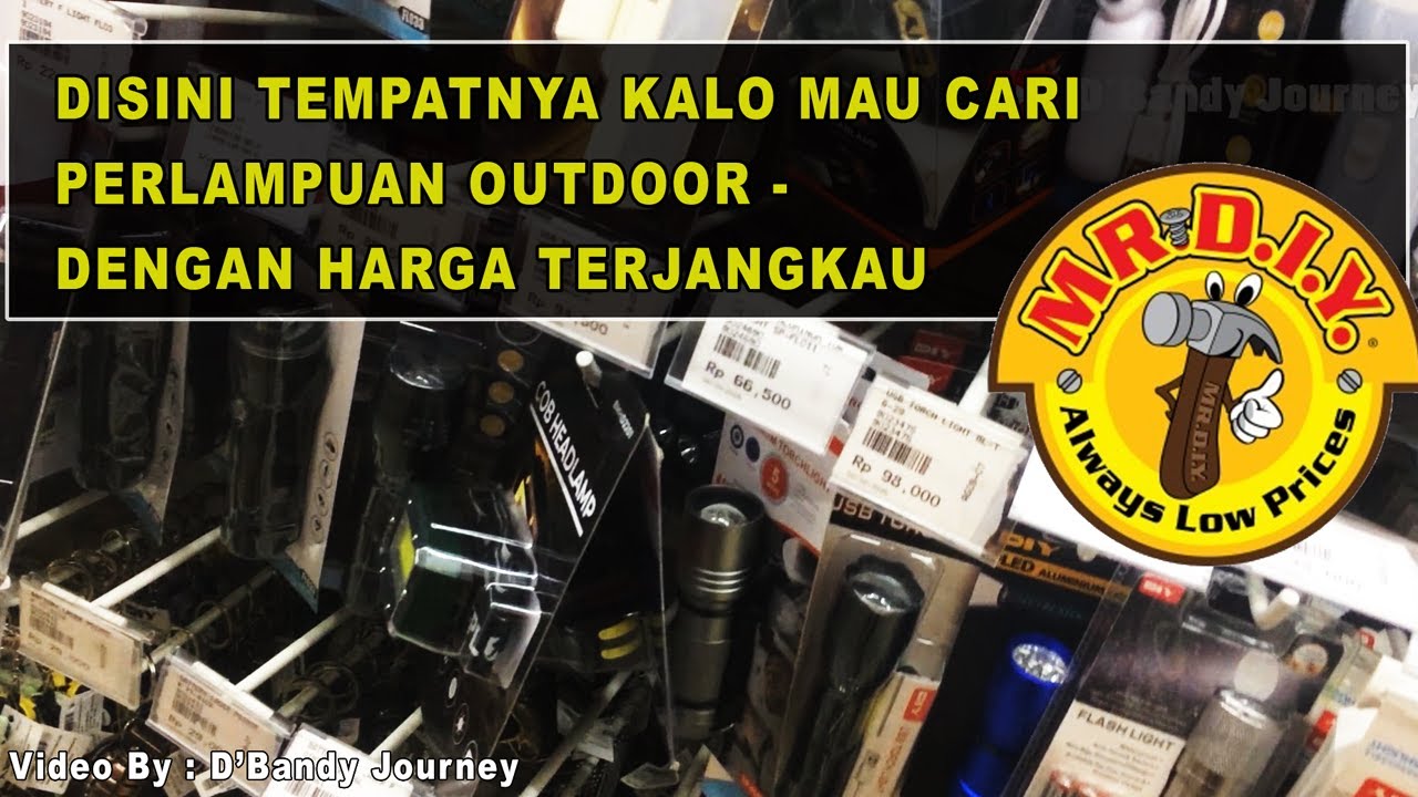 Lampu Outdoor Di Supermarket MR  D I Y