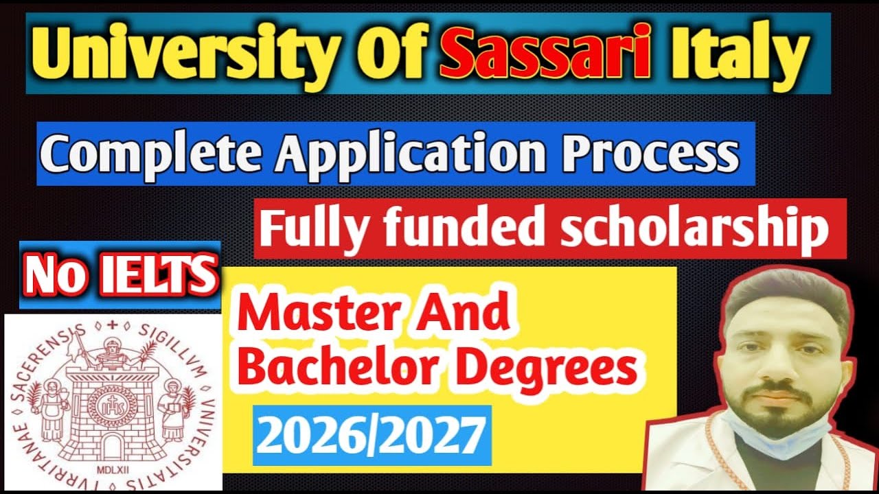 University of Sassari Italy Admission 2026 🇮🇹 | Step by Step Application Guide | Bachelor & Master