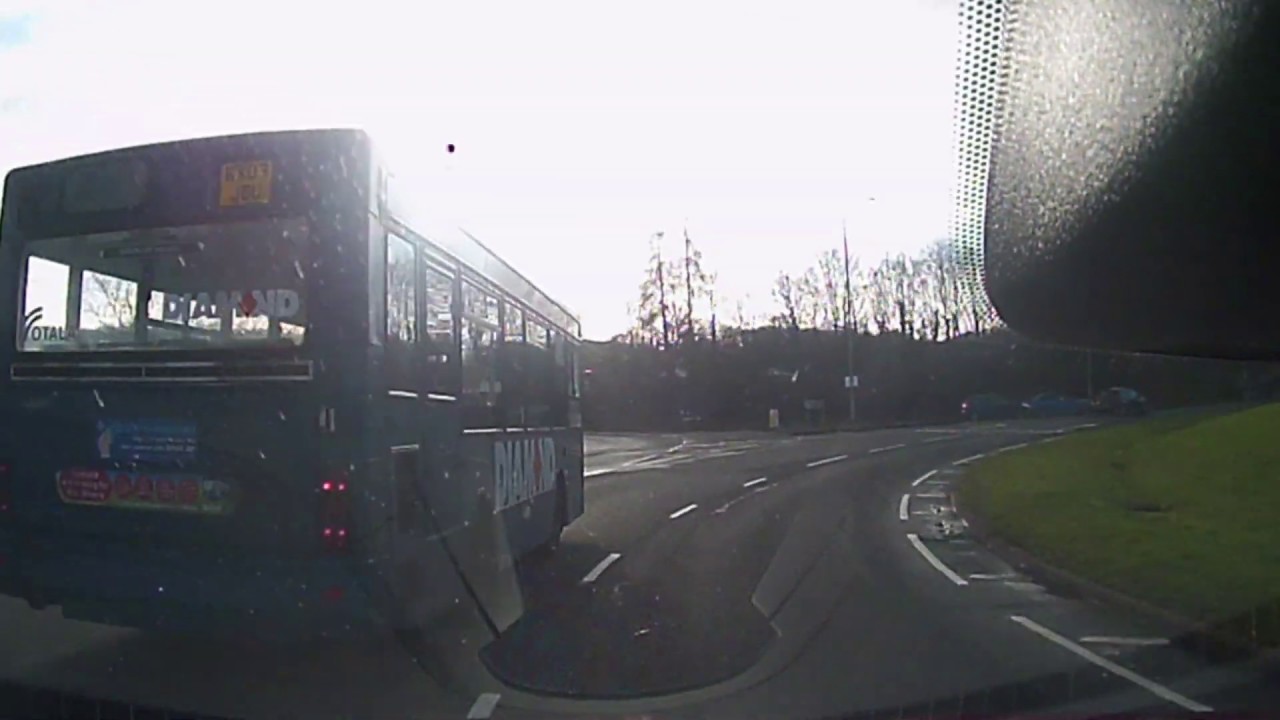 Diamond Buses driver that has no care for passenger safety
