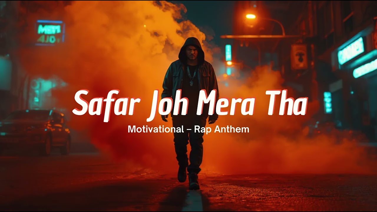 Safar Joh Mera Tha 🔥 | Motivational Hindi Rap 2025 | Hustle Anthem | HindiSoul Music