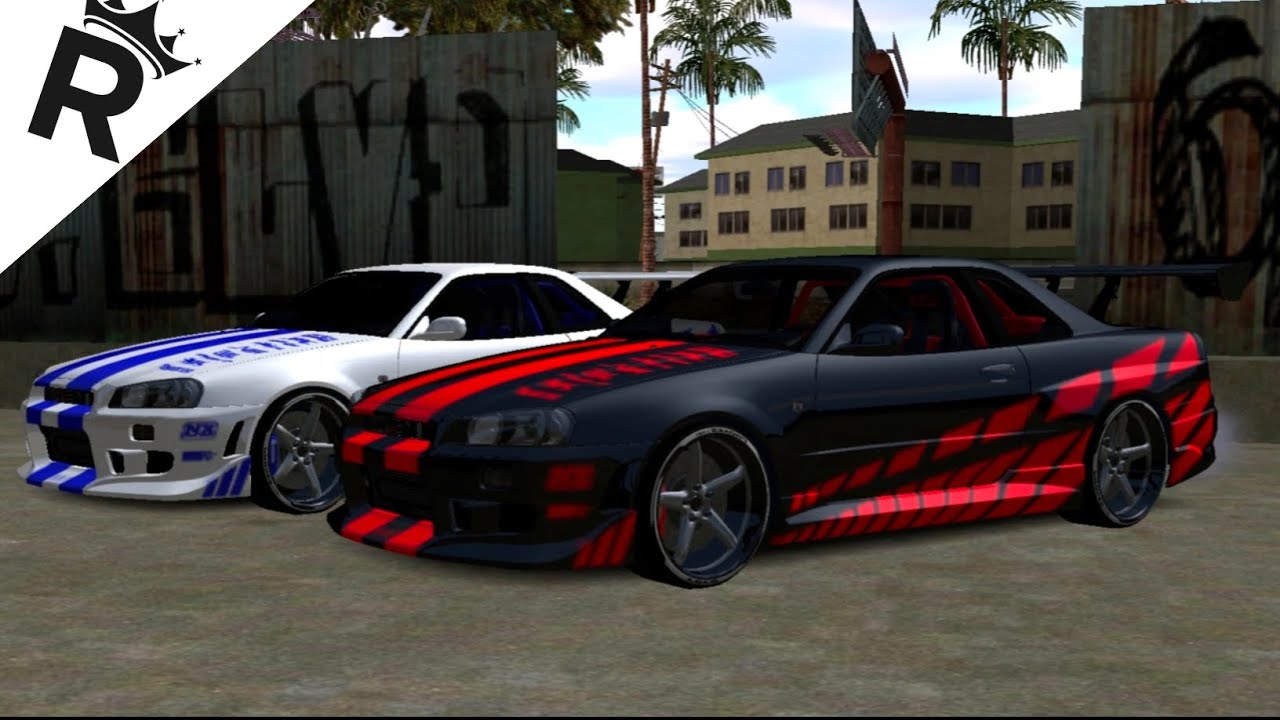 SHARE‼️ NISSAN SKYLINE R34 PAUL WALKER STYLE @KeizerZ AND @SiChenn SUPPORT SAMP/OFFLINE
