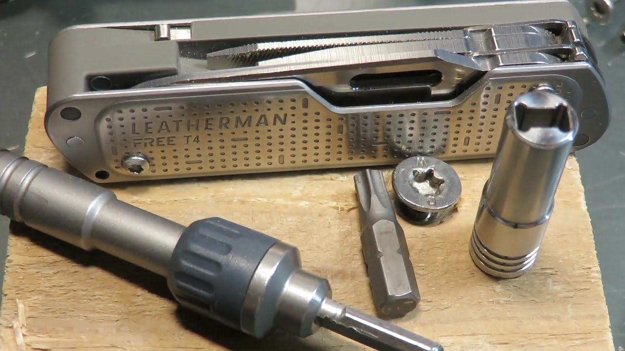 Leatherman FREE T4 vs TORX30 (T30)!