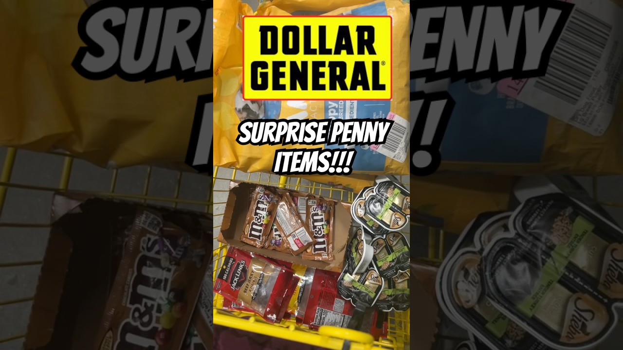 Dollar General Сюрпризы за пенни! #shopwithme