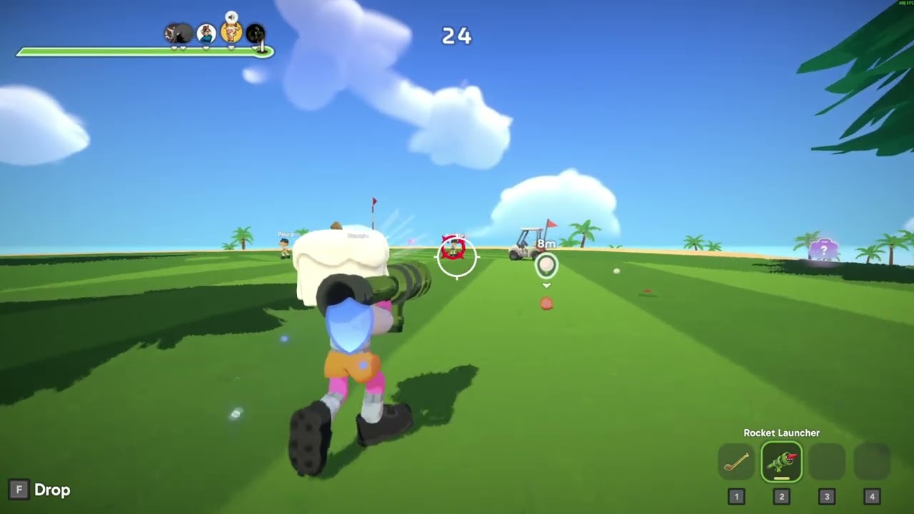 ABSOLUTELY INSANE SUPER BATTLE GOLF VIDEO LIKE AND SUB