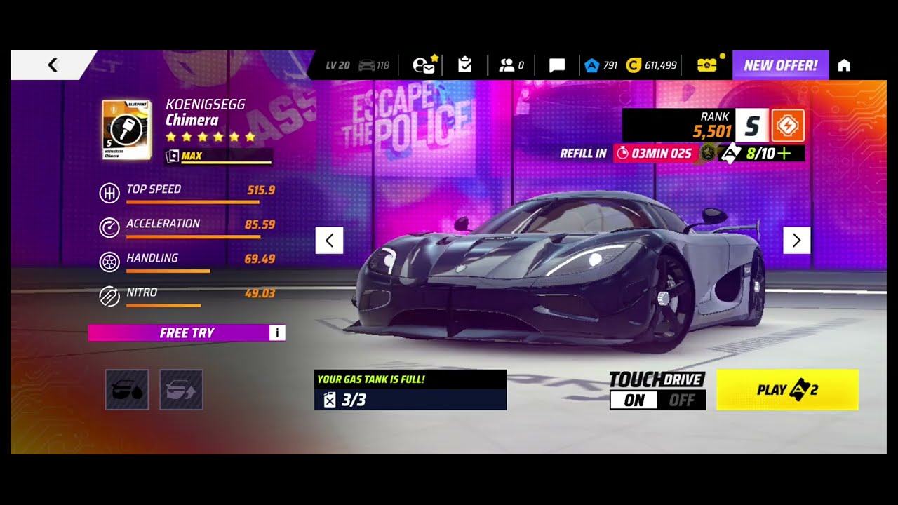 Asphalt Legends Unite | LIMITED TIME EVENT: OVERCLOCK SHOWCASE - ARC THE TRIOMPHE