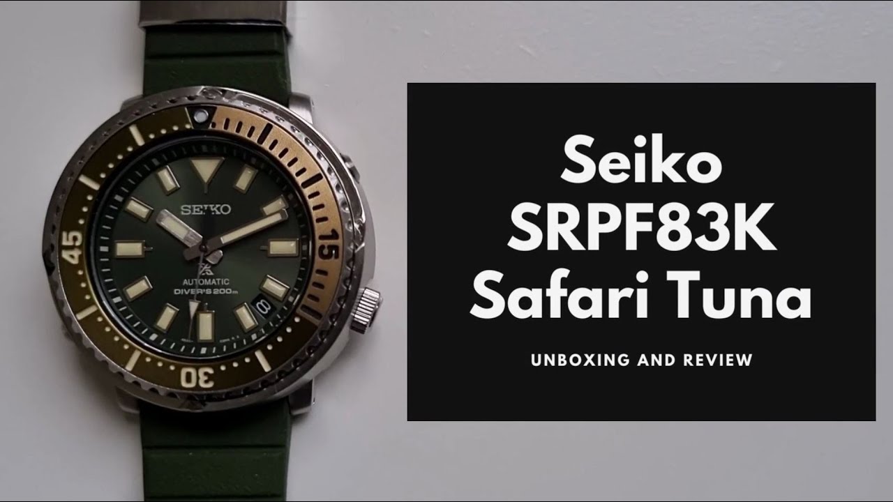 Seiko SRPF83K Urban Safari Tuna