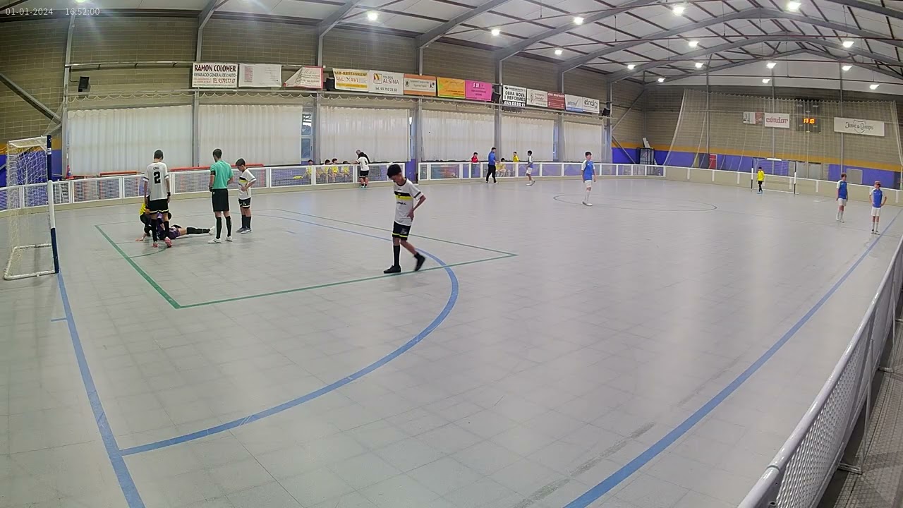 Primer tiempo 2 Arenys vs Mataro Enlleurat Groc