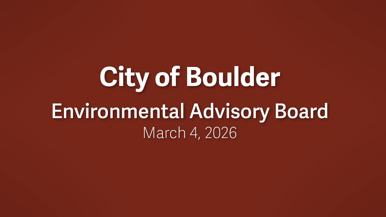 03-04-26 Environmental Advisory Board Meeting