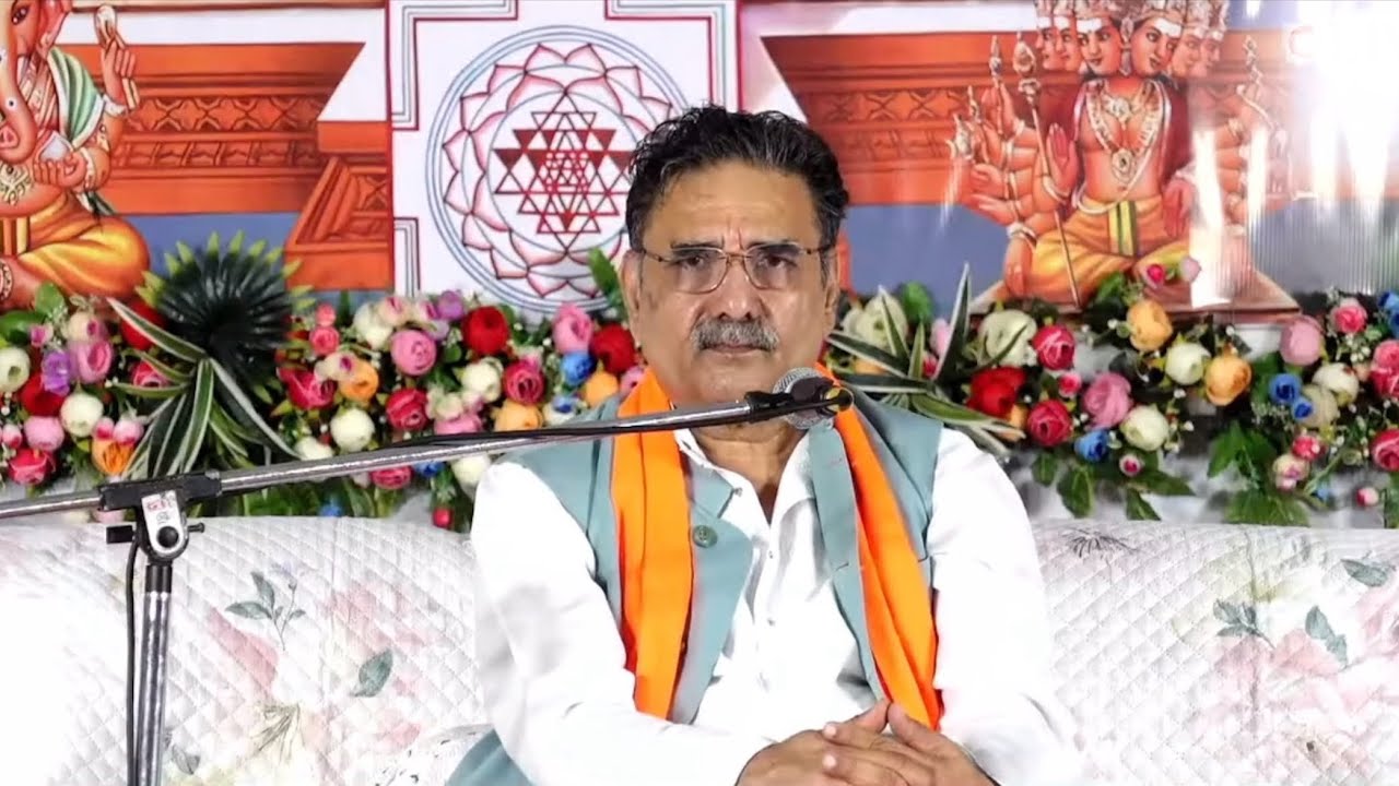 आशीर्वचन · शरद पूर्णिमा राजराजेश्वरी षोडशी त्रिपुर सुन्दरी साधना शिविर 2025 गडचिरोली, महाराष्ट्र 