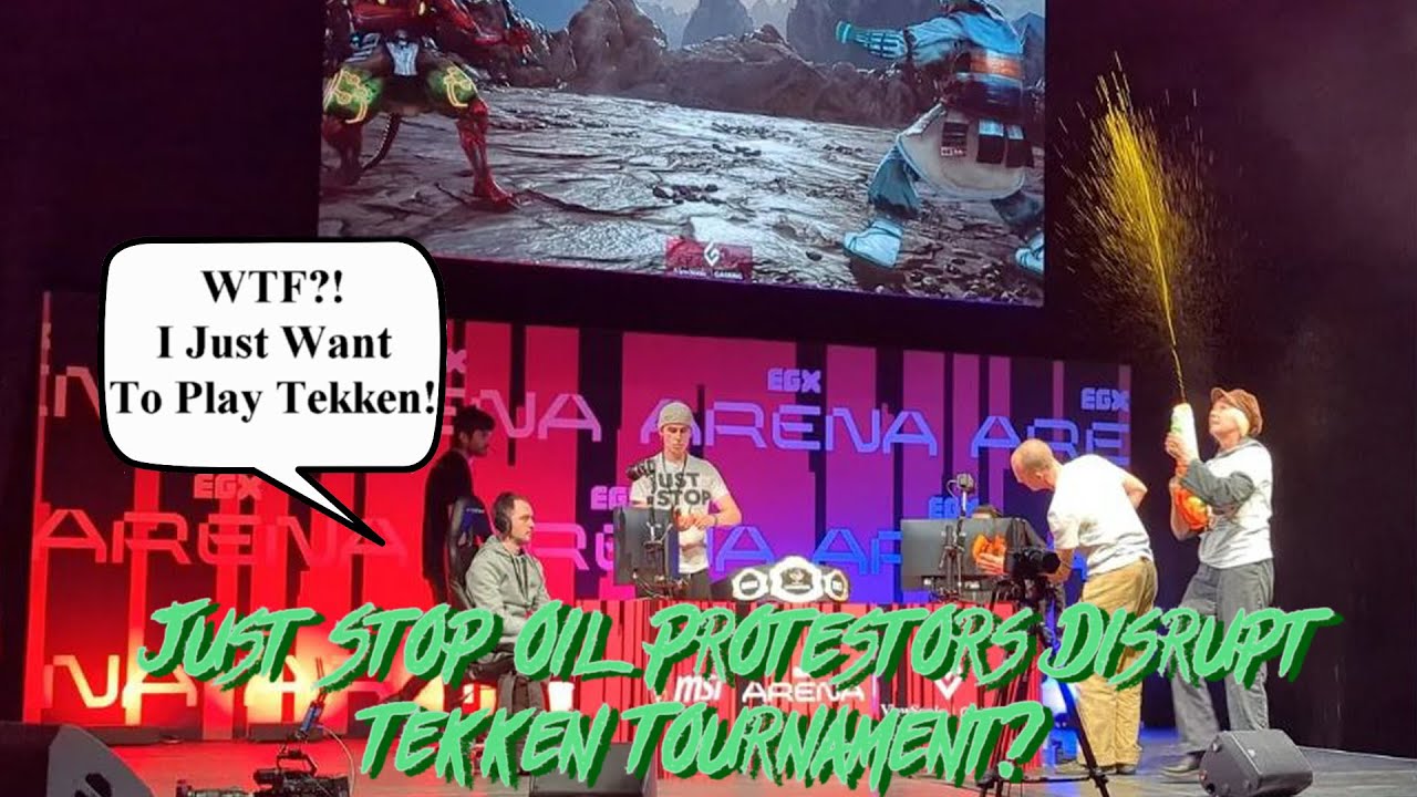 Red Ace Talks - Just Stop Oil Protestors Disrupt Tekken Tournament?