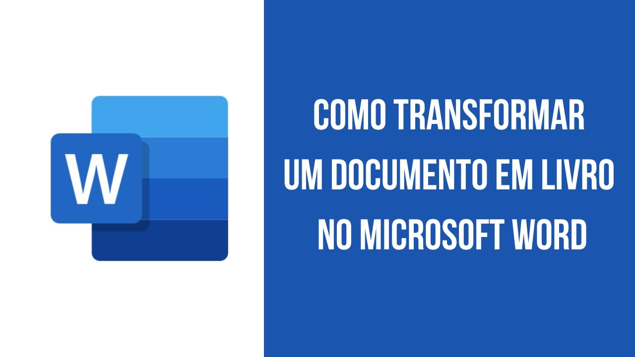 Como Criar Livrinho ou Livro no Microsoft Word