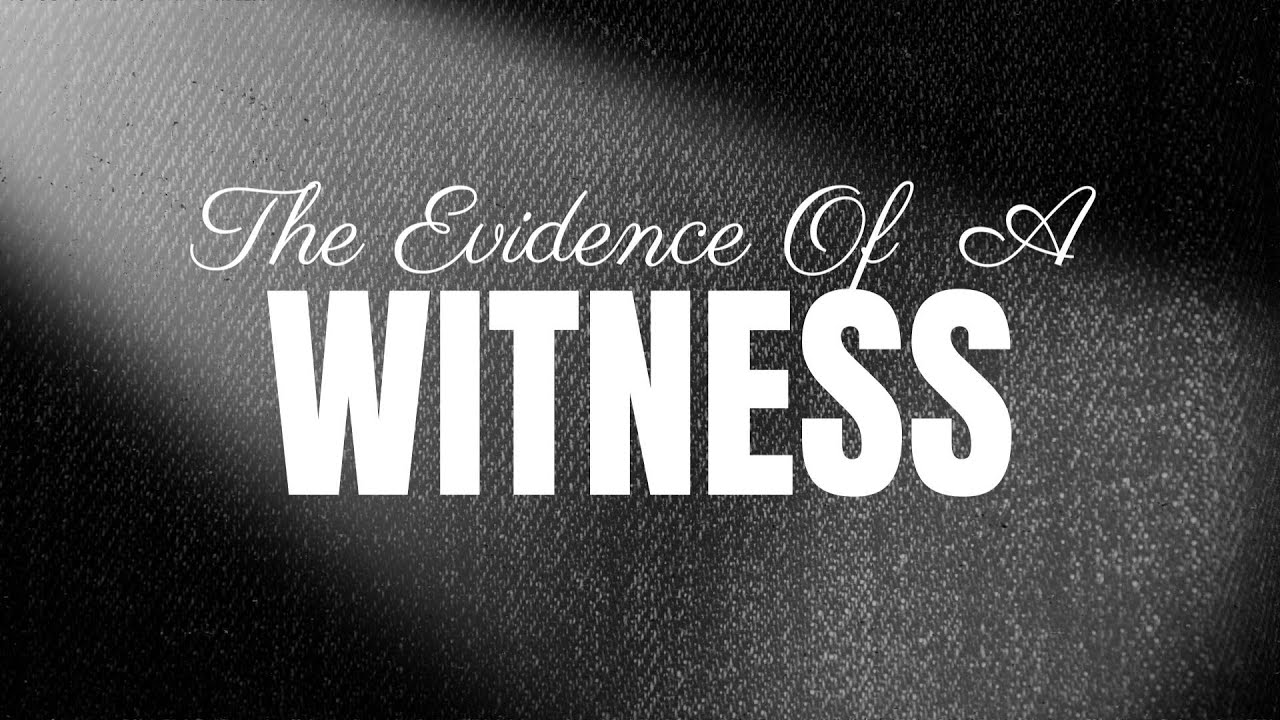 The Evidence Of A Witness II | The Purpose of Soul Winning | Ps Steve 