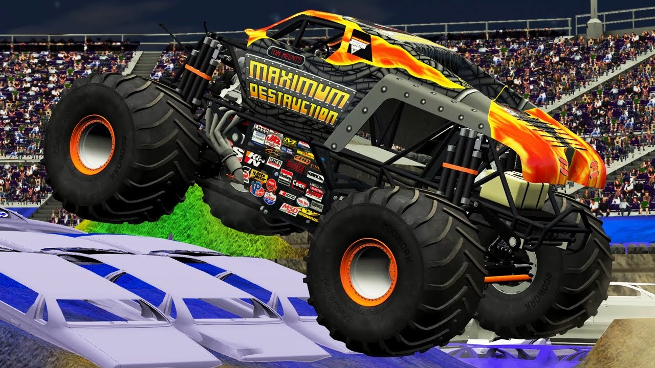 20 Truck World Finals 9 Freestyle - BeamNG.Drive Monster Jam