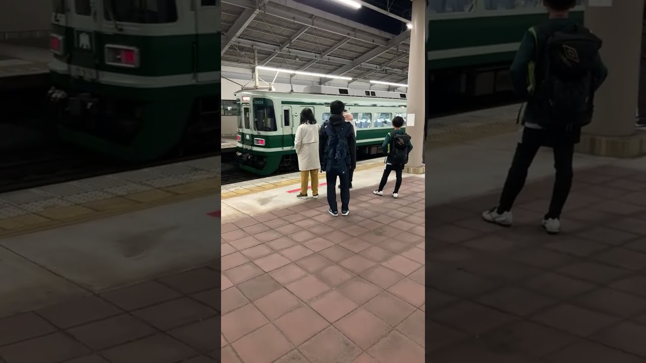 family night NANKAI Rail wey train Live ASMR
