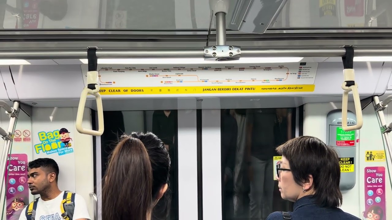 [PYL bound] SMRT Alstom Metropolis C830 (832): MacPherson to Paya Lebar. 