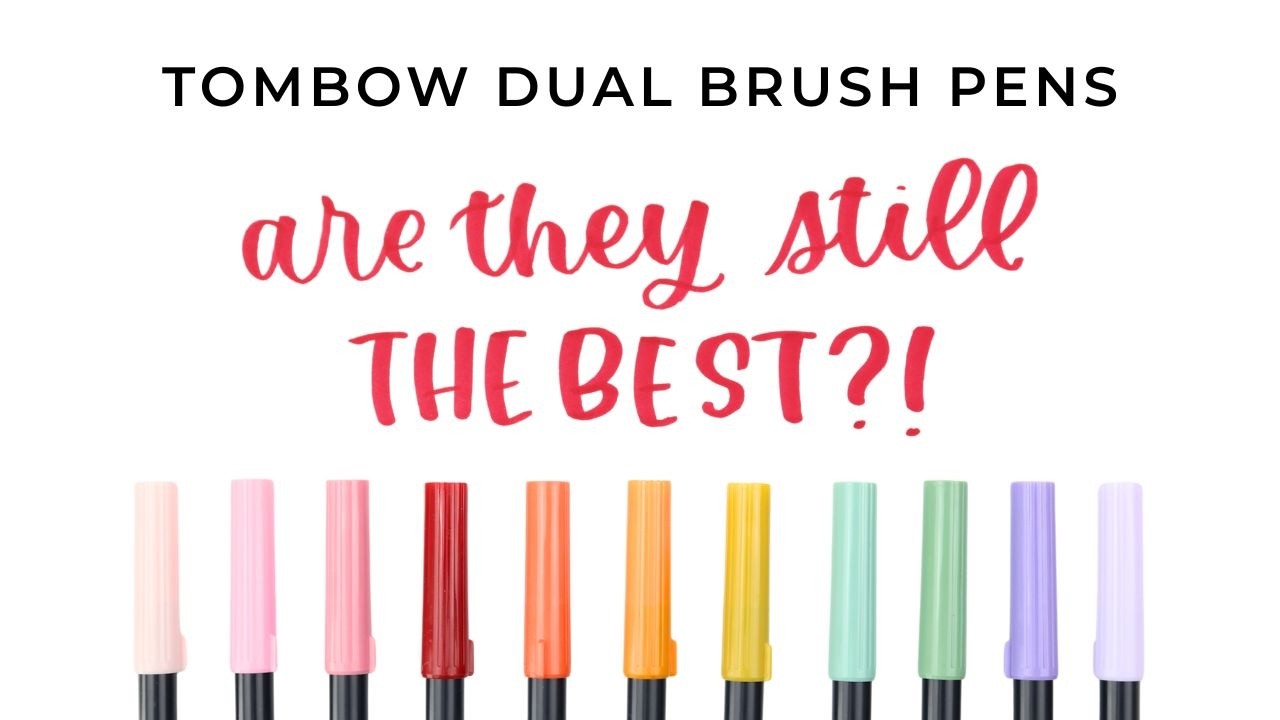 Действительно ли ручки Tombow — ЛУЧШИЕ кисточки для каллиграфии?!