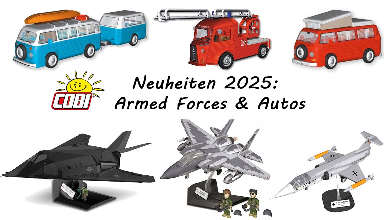 COBI News Nr. 87 • Weitere Neuheiten aus dem Katalog 2025/1