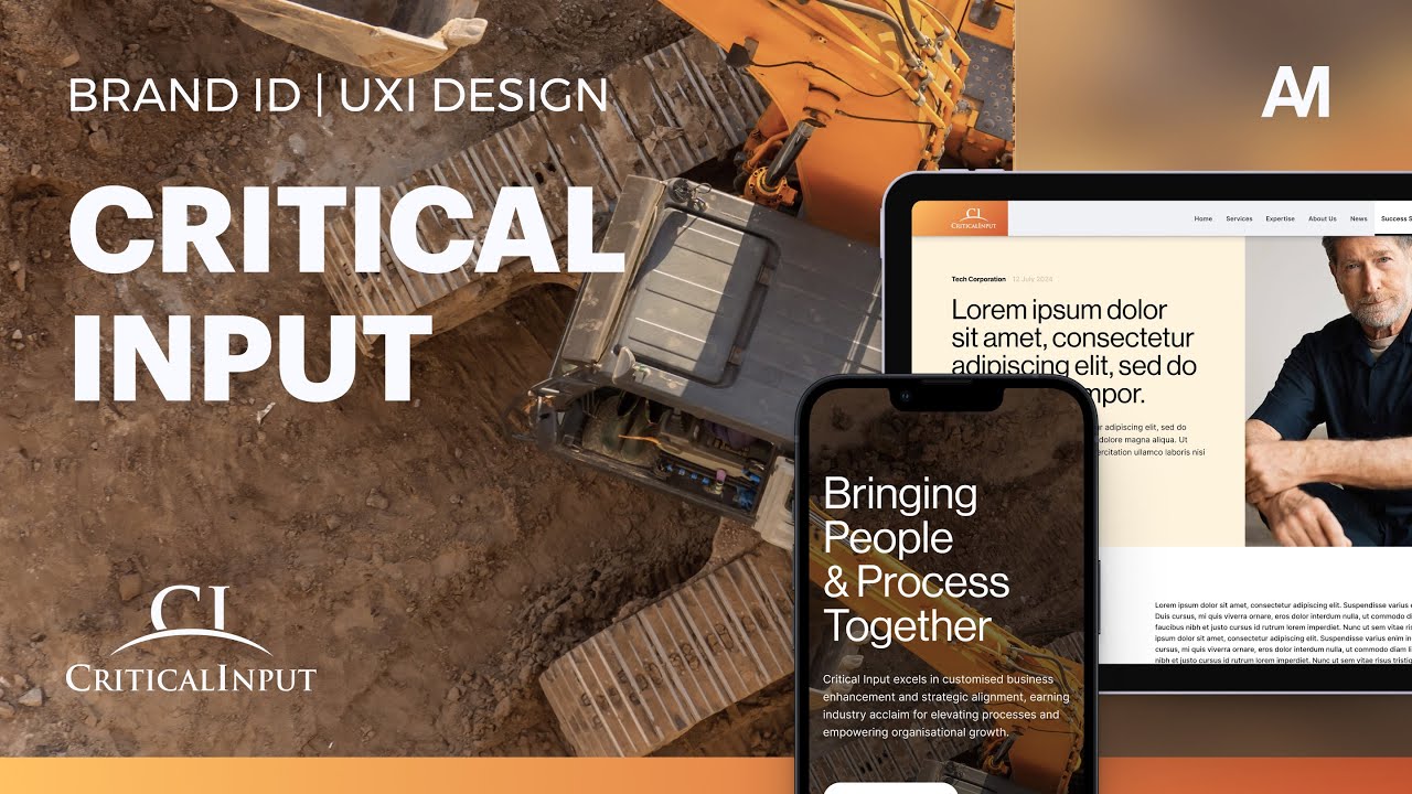 AM Service: Website & Brand - Critical Input