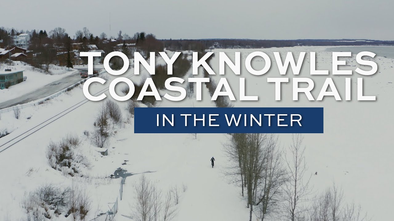 Tony Knowles Coastal Trail in the Winter