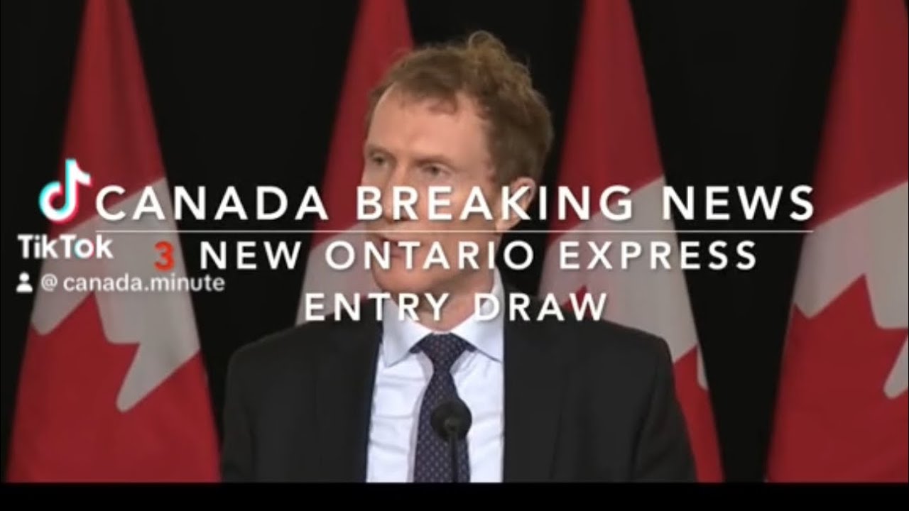 🚨 Canada breaking news 🚨 | MASSIVE EE draw in ONTARIO #ontario
