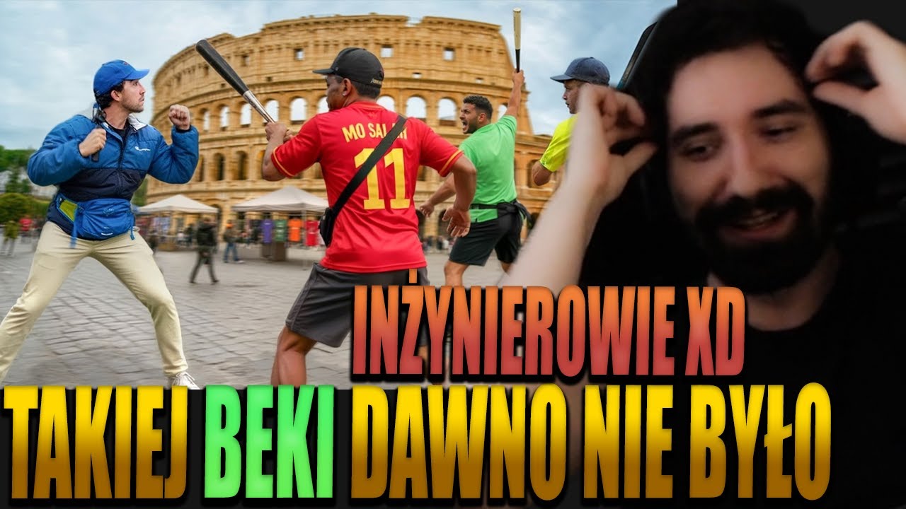 WIELKA WOJNA Z INŻYNIERAMI W RZYMIE ALE Z DUBBINGIEM AI XD *GIGA BEKA*