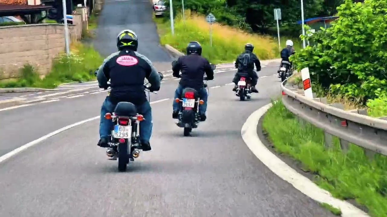 CESTA NA SRAZ V ČESKÉM RÁJI