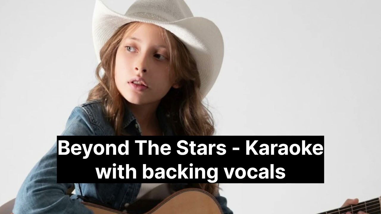 Beyond The Stars - Martina CRV - KARAOKE (Backing vocals) - Junior Eurovision 2025 San Marino