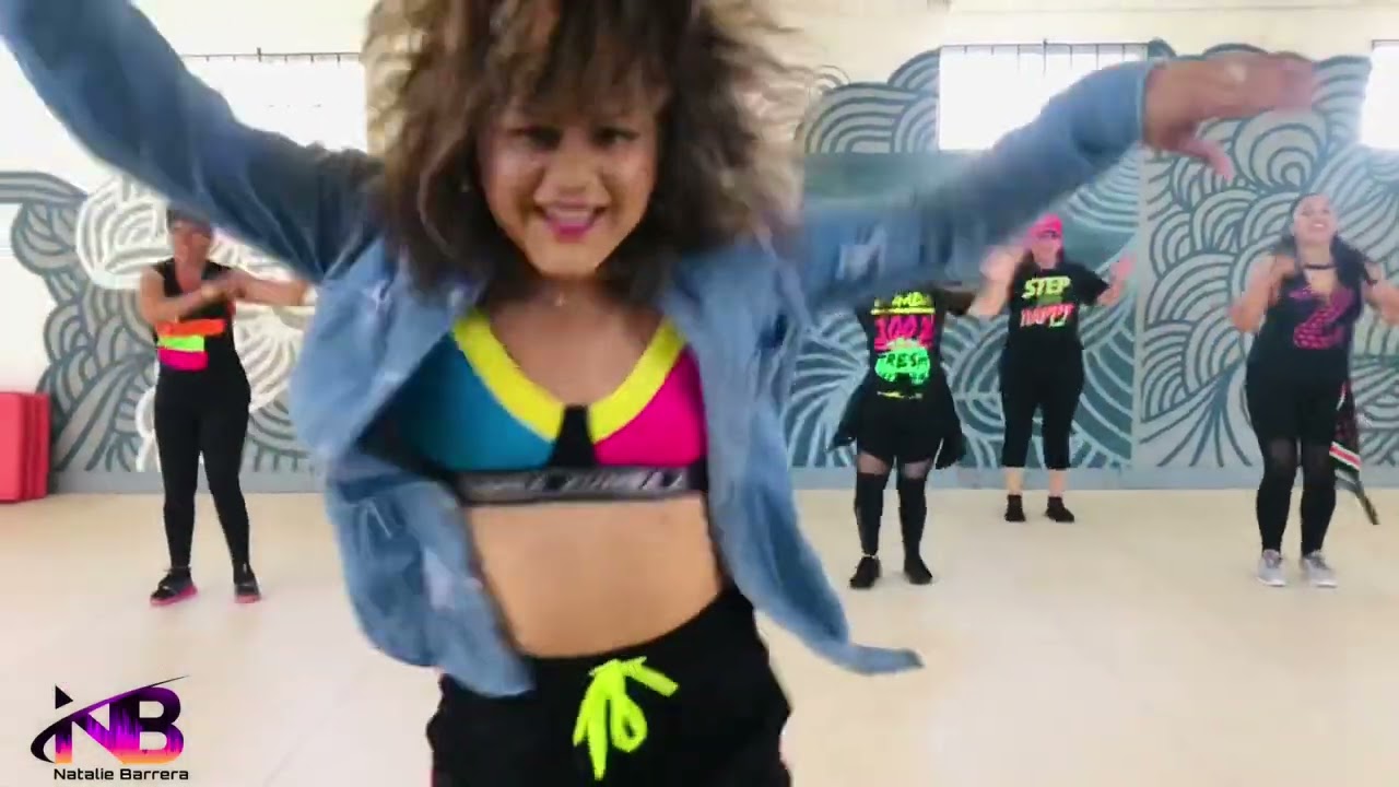 Si te pudiera mentir- Los hermanos Ríos Ft. Mi Barrio Colombiano ♥️ NatalieBarrera ♥️ ZumbaChoreo