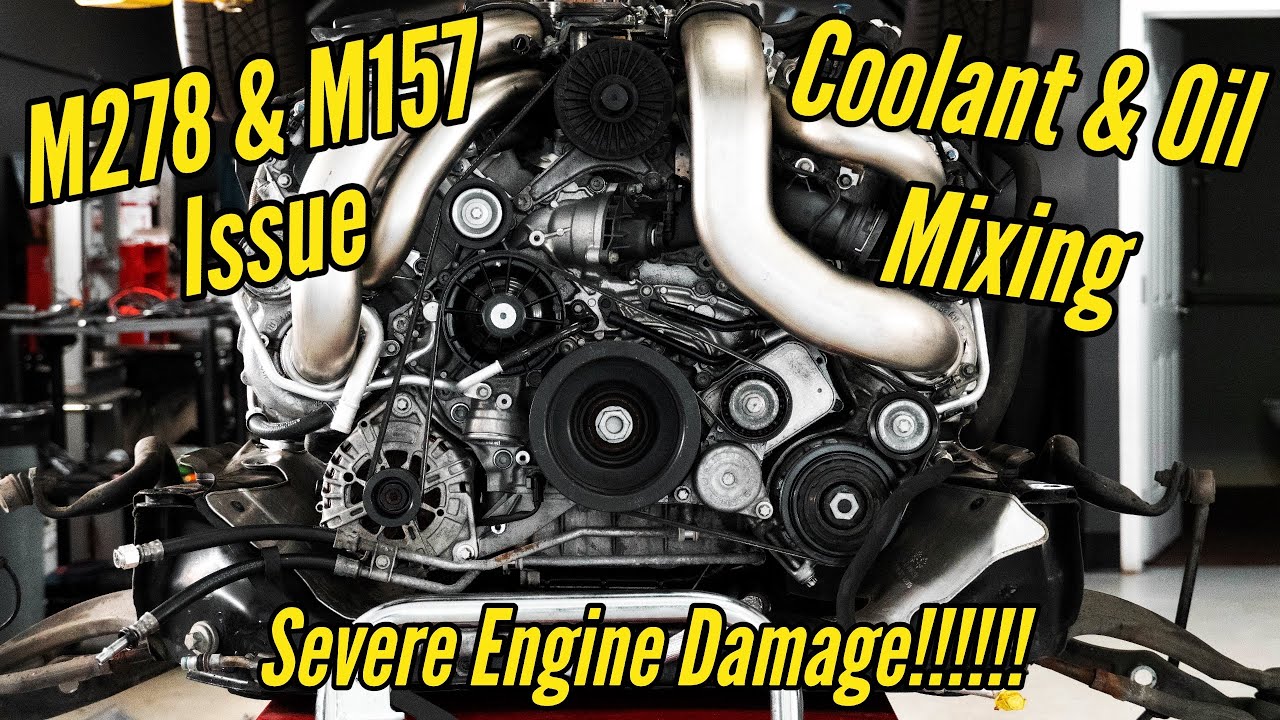 Распространенная проблема с большим пробегом у Mercedes-Benz M157 и M278 Twin Turbo V8 | 603 MTec...