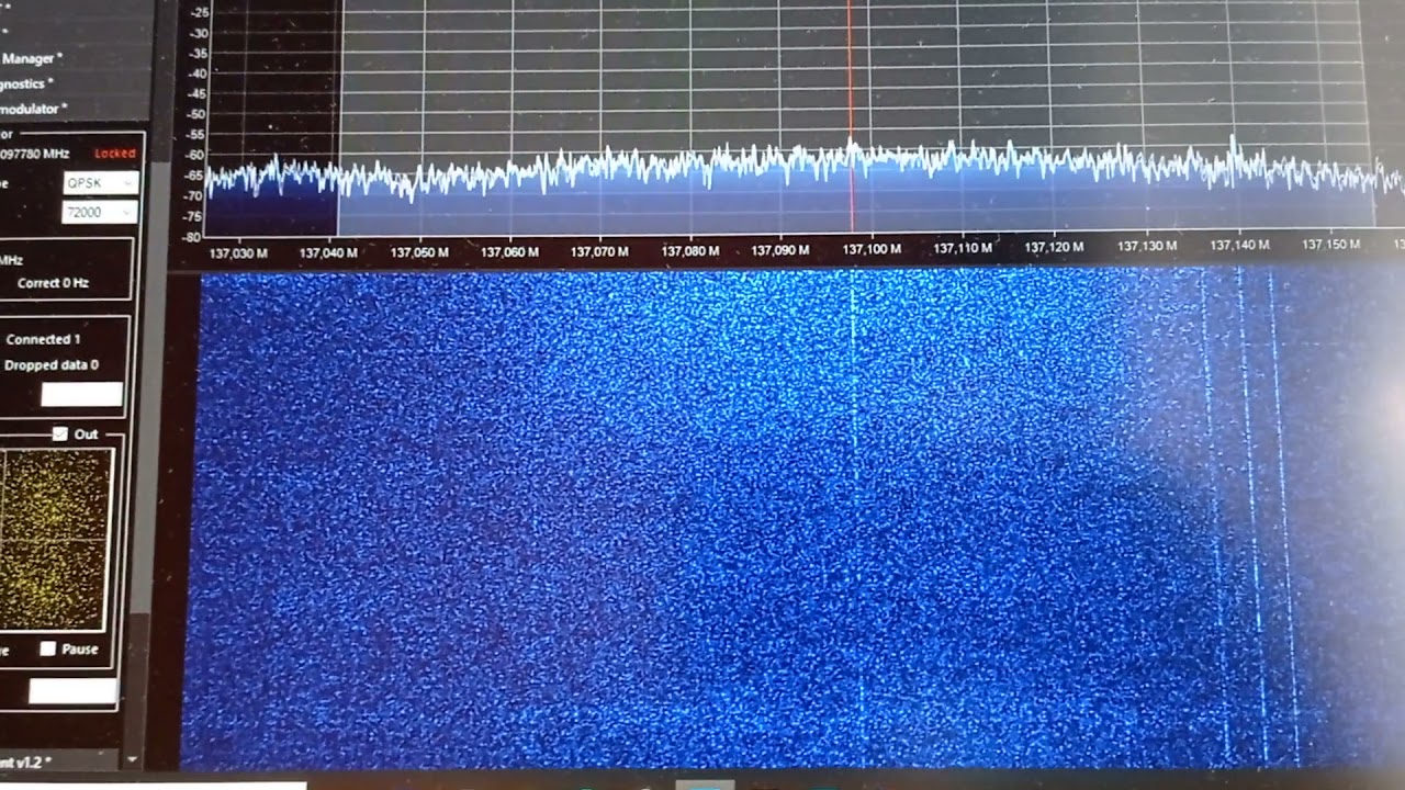 Прием спутника Метеор М2