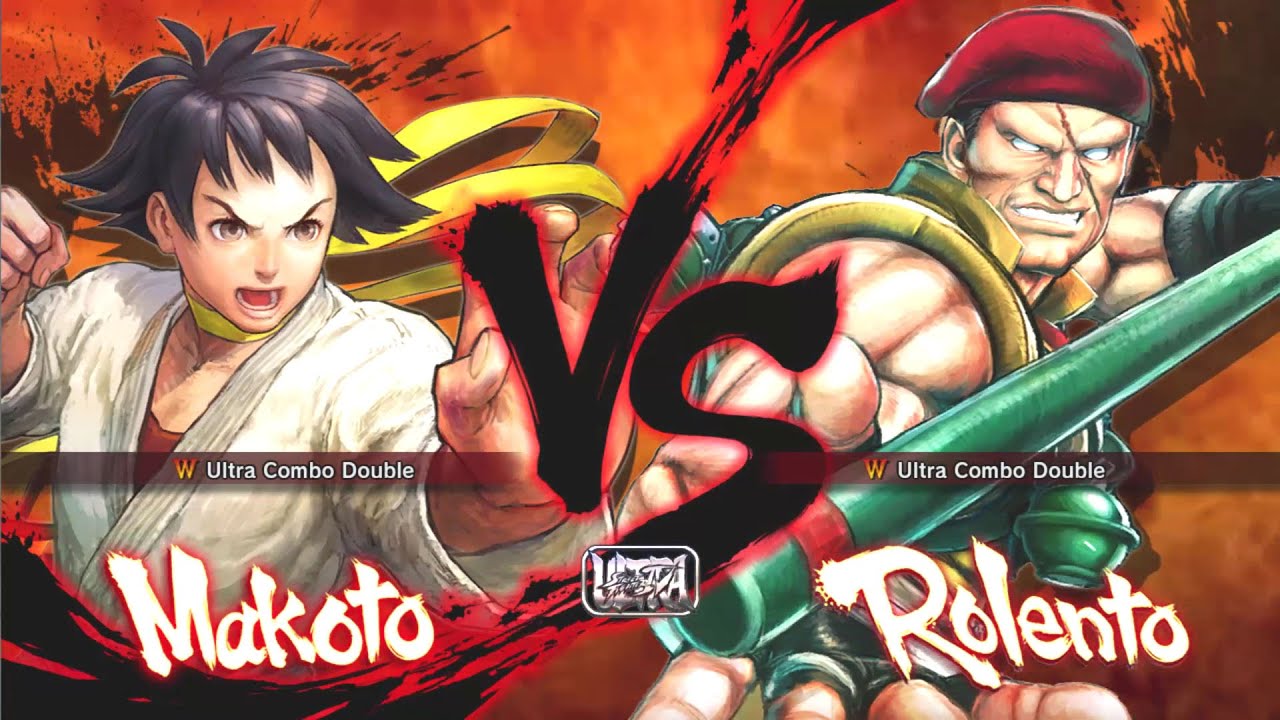 Ultra Street Fighter 4 - Makoto Vs Rolento [Hardest]