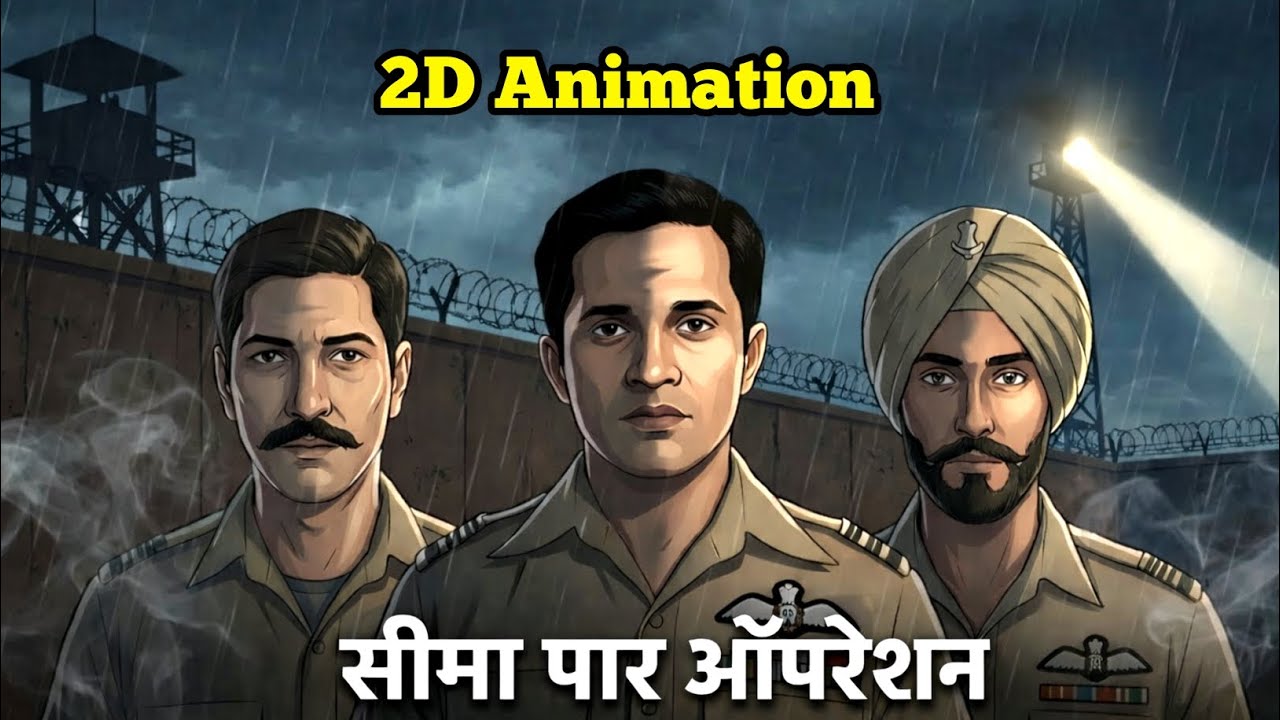 “Seema Paar Operation: The Classified 1971 Jailbreak | 2D Animated War Documentary”